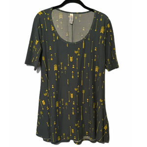 LuLu Roe green top  S